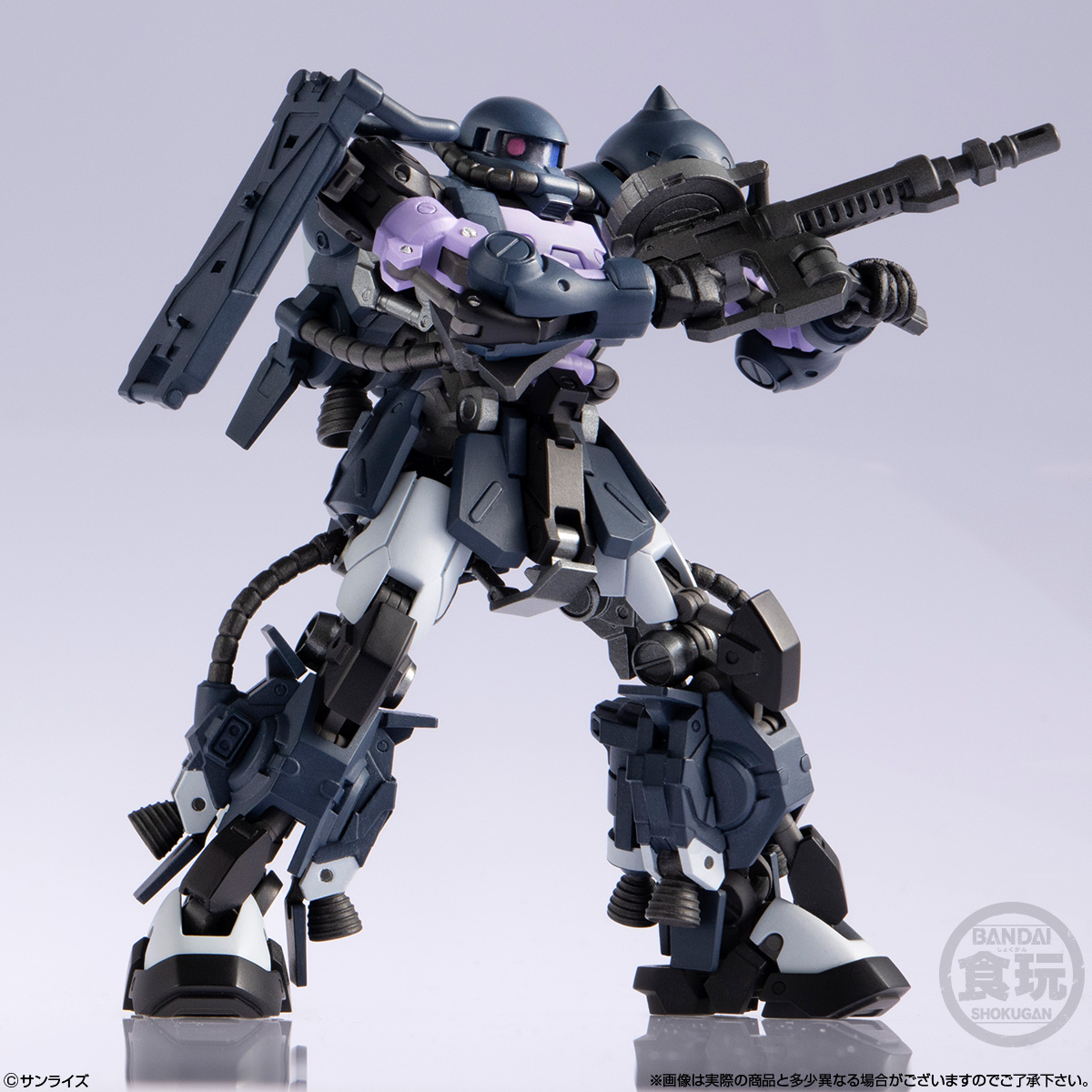 (預訂訂金 $100) (總價 $331) Bandai 機動戰士高達 Gundam Artifact Pro Zaku 高機動型渣古II (黑色三連星規格) 食玩 (行版)