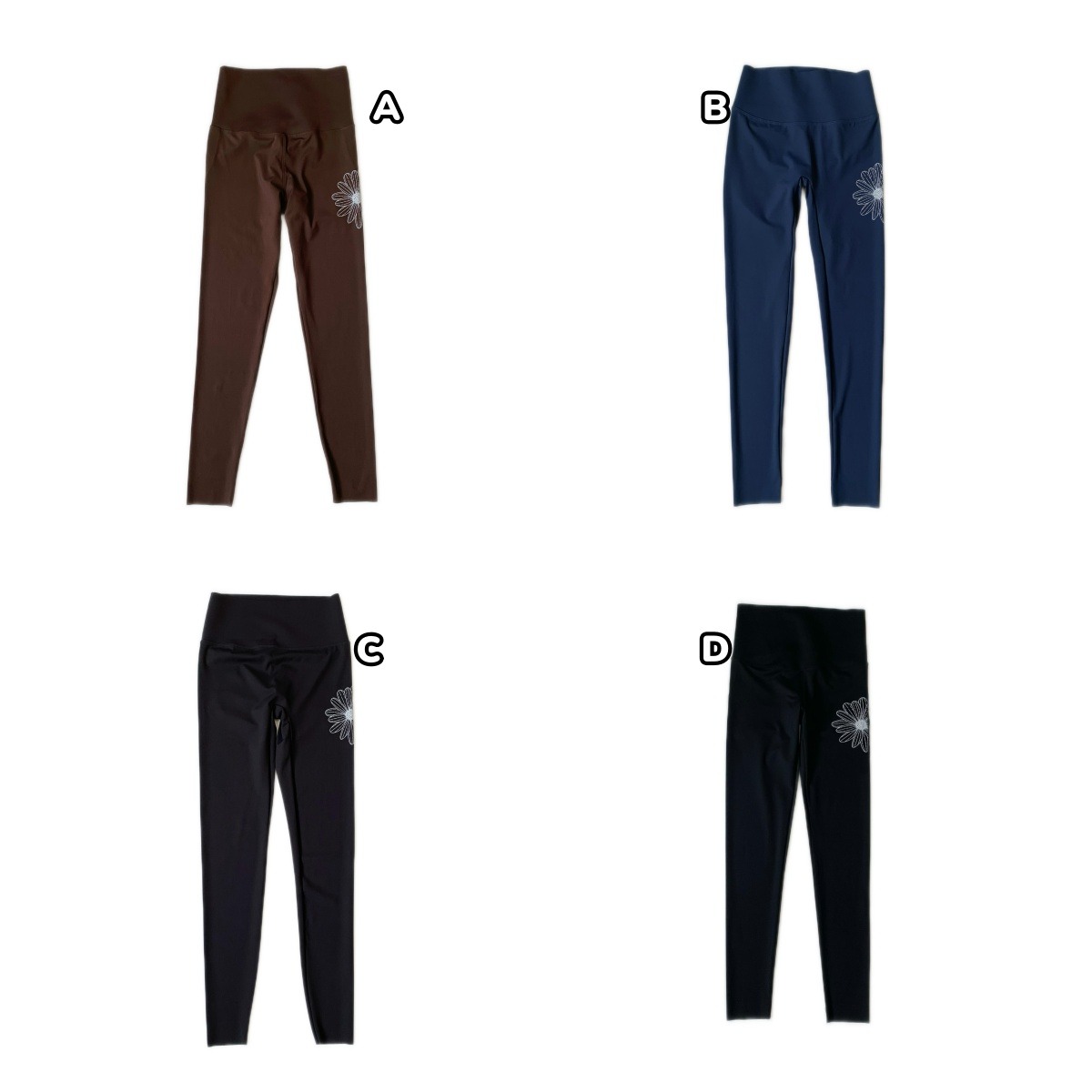 0427 韓國🇰🇷Mardi Mercredi 小雛菊高腰收腹健身🧘瑜伽褲 6月中