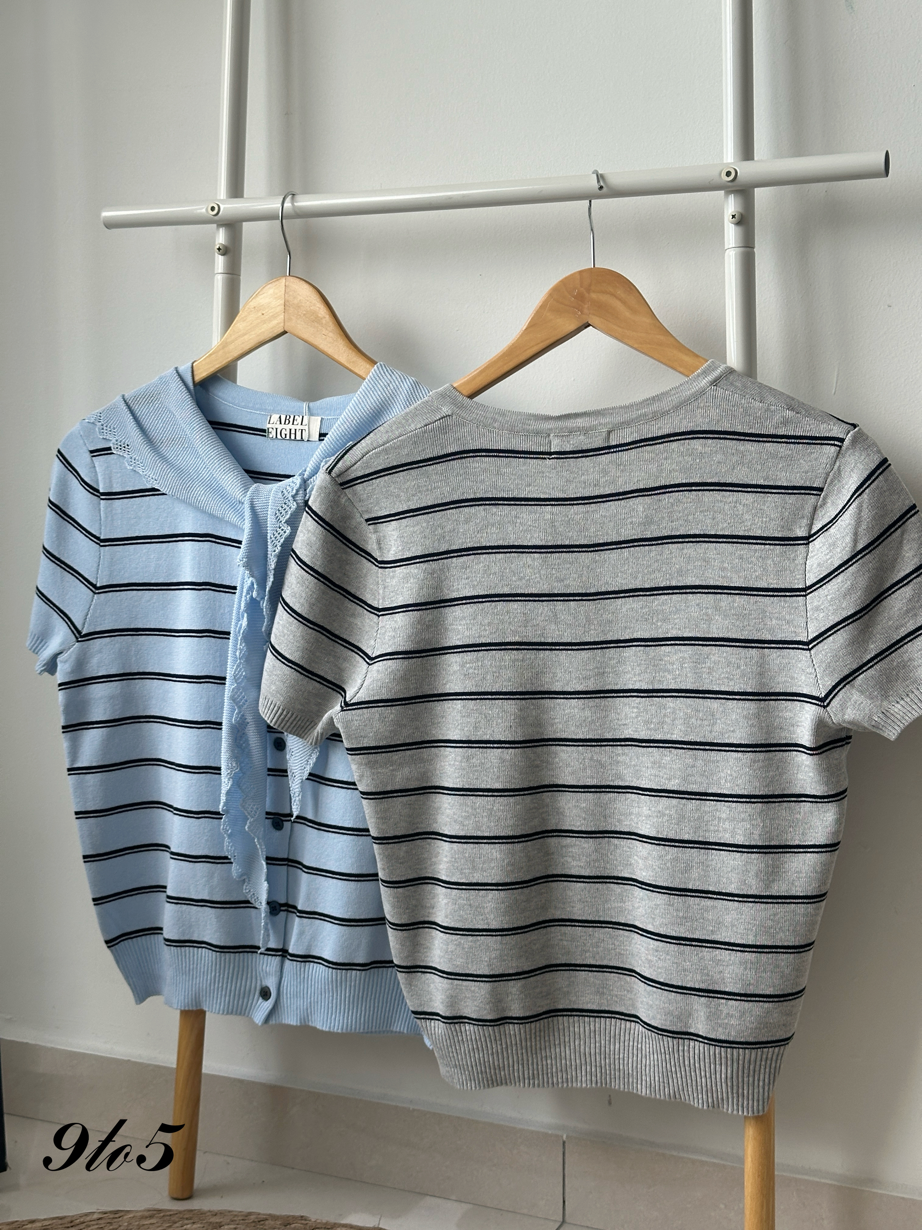 T4169 Stripe Knit Top - 4 Colors 
