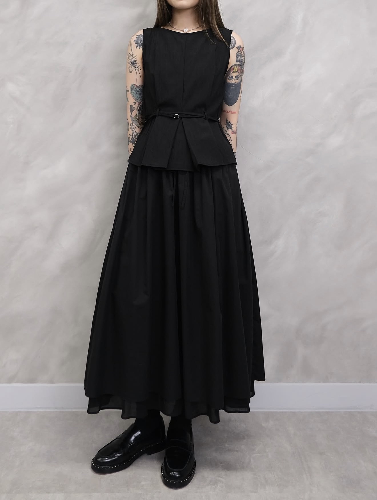 Premium layered full skirt #sk39