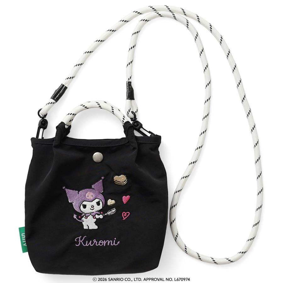 【日本直送】Sanrio × unify 輕量撥水加工刺繡兩用袋 1.3L