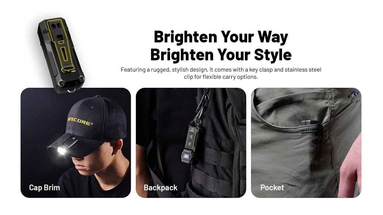 Nitecore TUP2 鑰匙圈燈