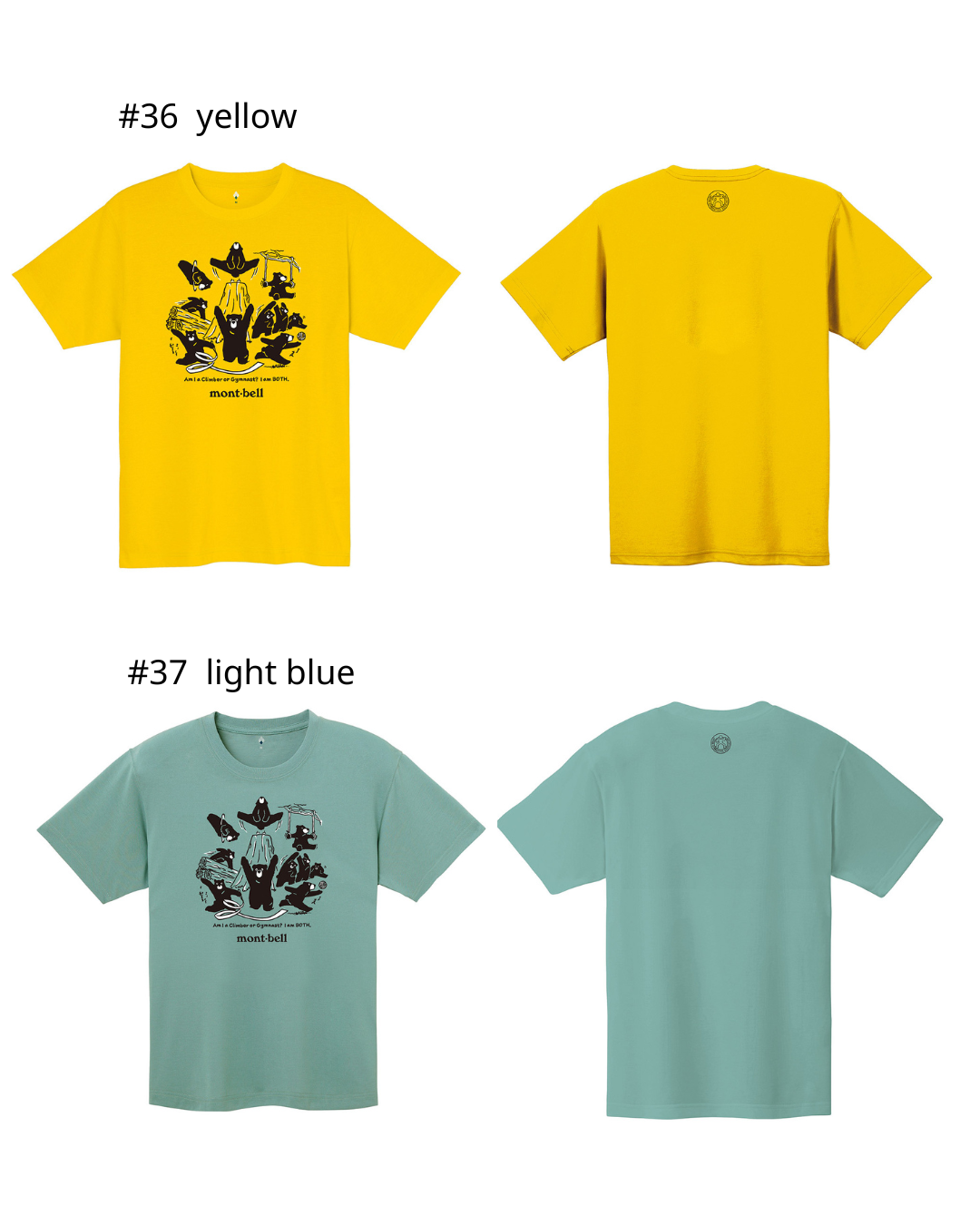 日本代購【 2026新款式 日本直送   montbell WICKRON 透氣 快乾 功能 T-Shirt  男女合穿  | mont-bell unisex print tee 】