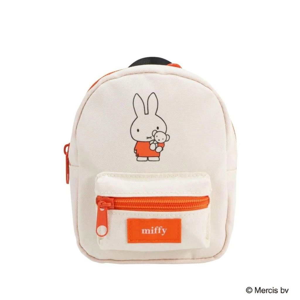 （預訂會員優惠）miffy書包仔連登山扣吊飾