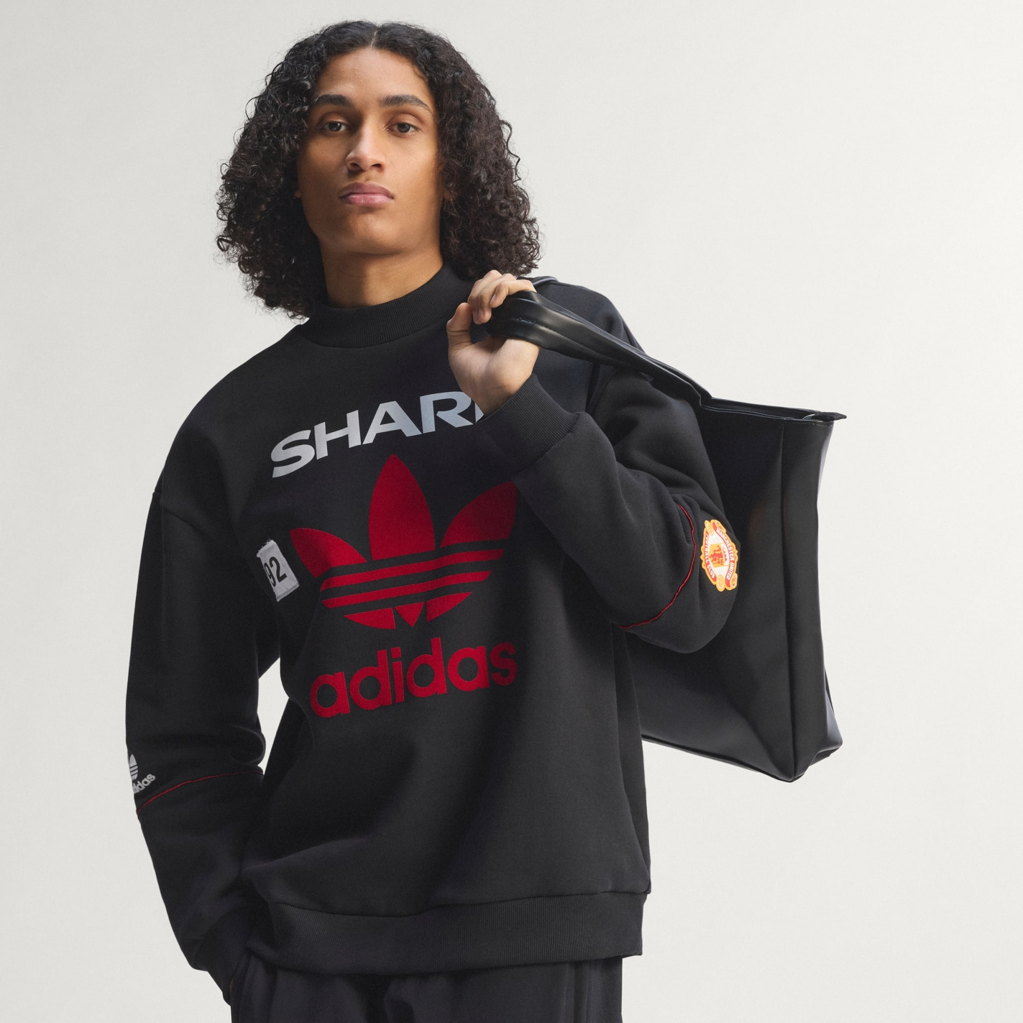 經典休閒美學  ⚽ Adidas Originals Manchester United 曼聯 1991/92 復古圓領衛衣 KC6383