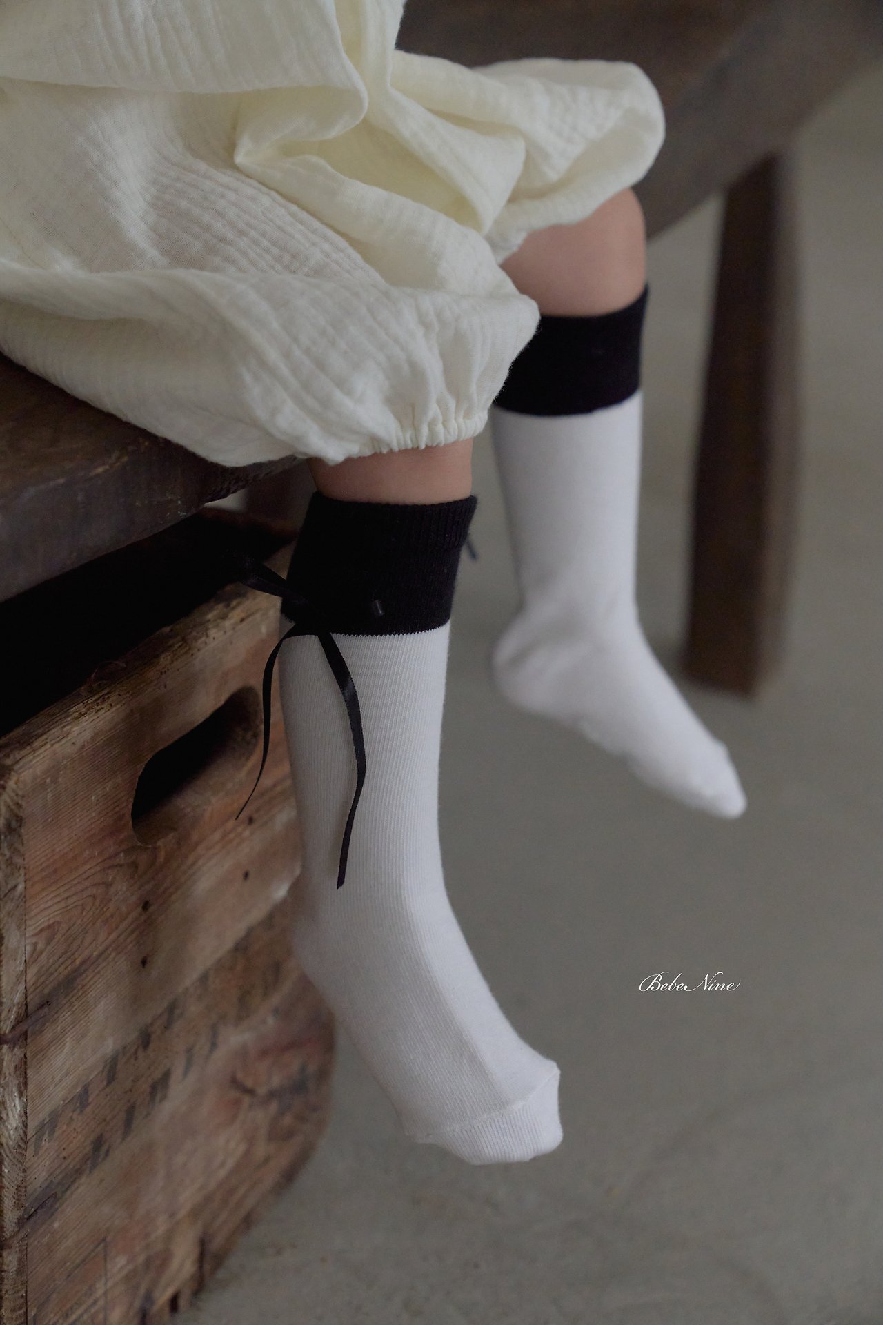 Bebenine Nine Ribbon Knee Socks Set
