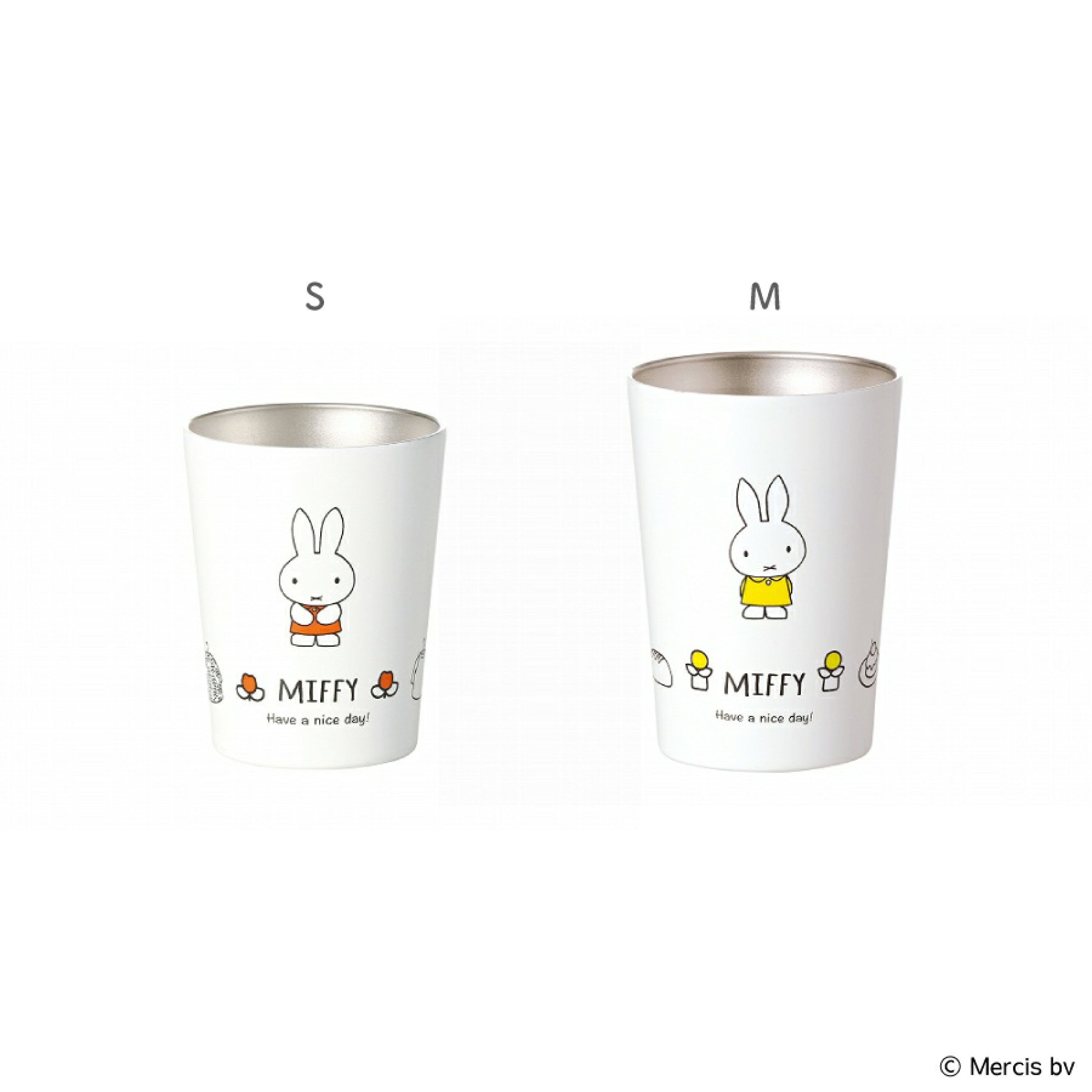 🎌日本直送🎌 Miffy 真空二重構造不鏽鋼杯