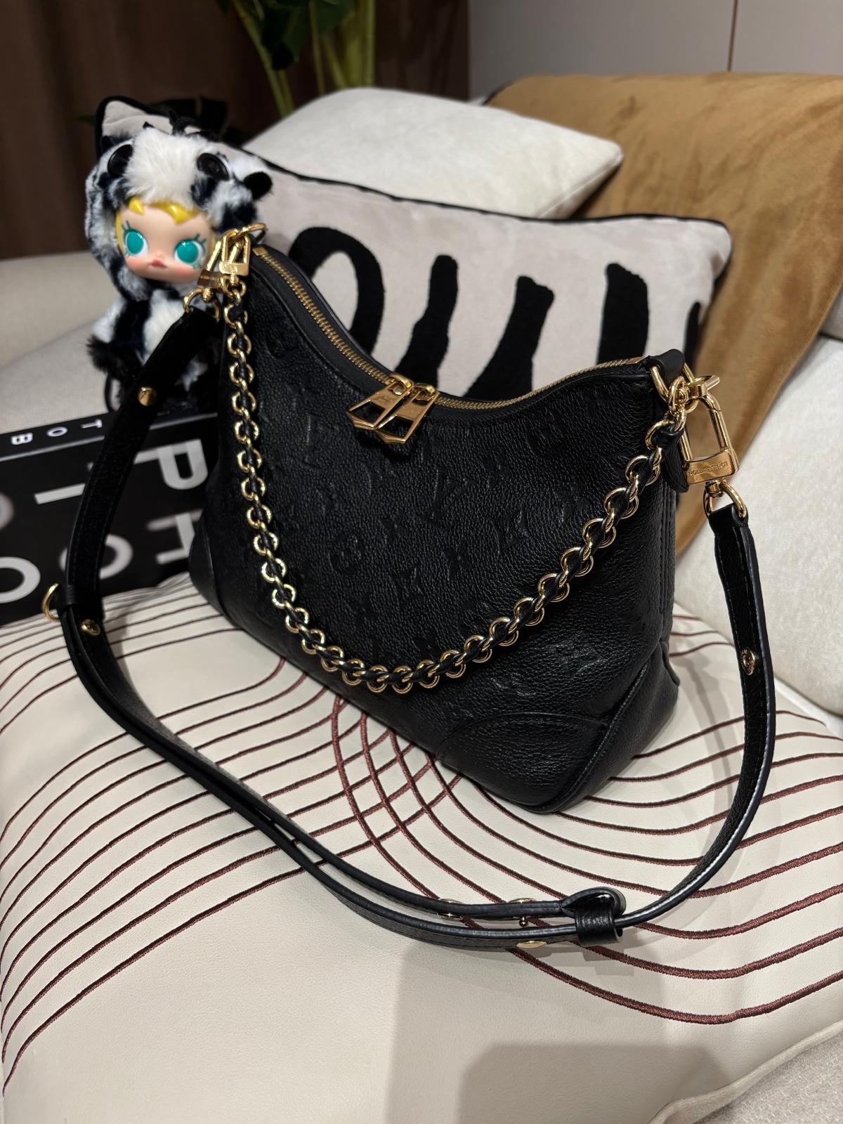 LV Boulogne PM M12930 黑色牛皮100%Authentic, 95%New ✅NFC ✅Strap✅Dust bag