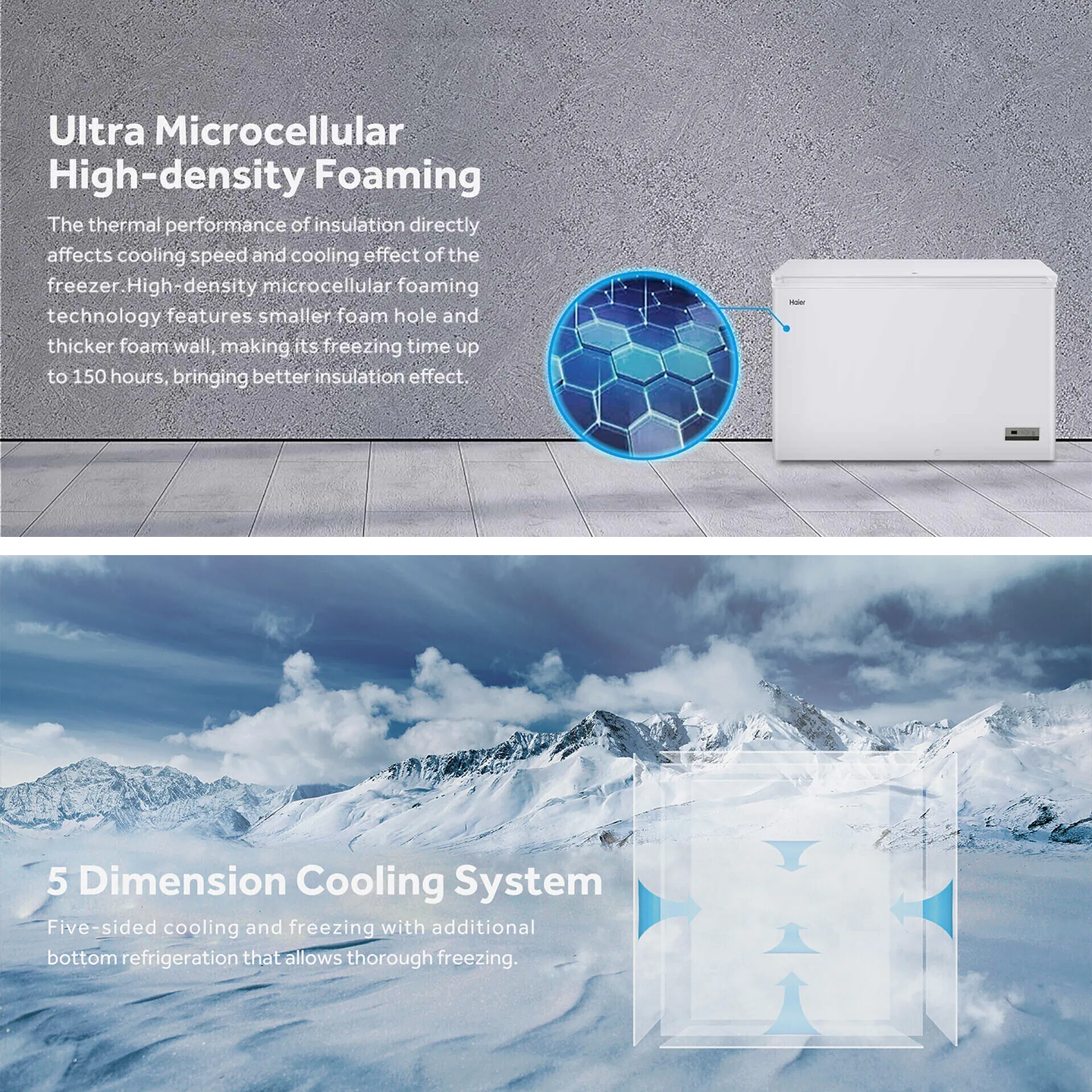 Haier 288L Chest Freezer (BD-288HEC)