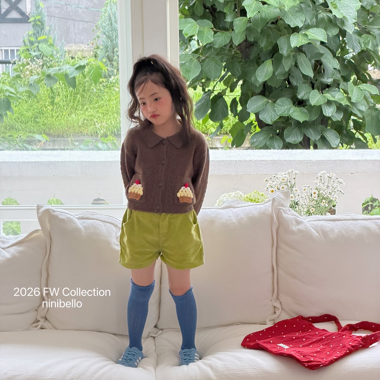 Ninibello | Peekaboo Corduroy Shorts 