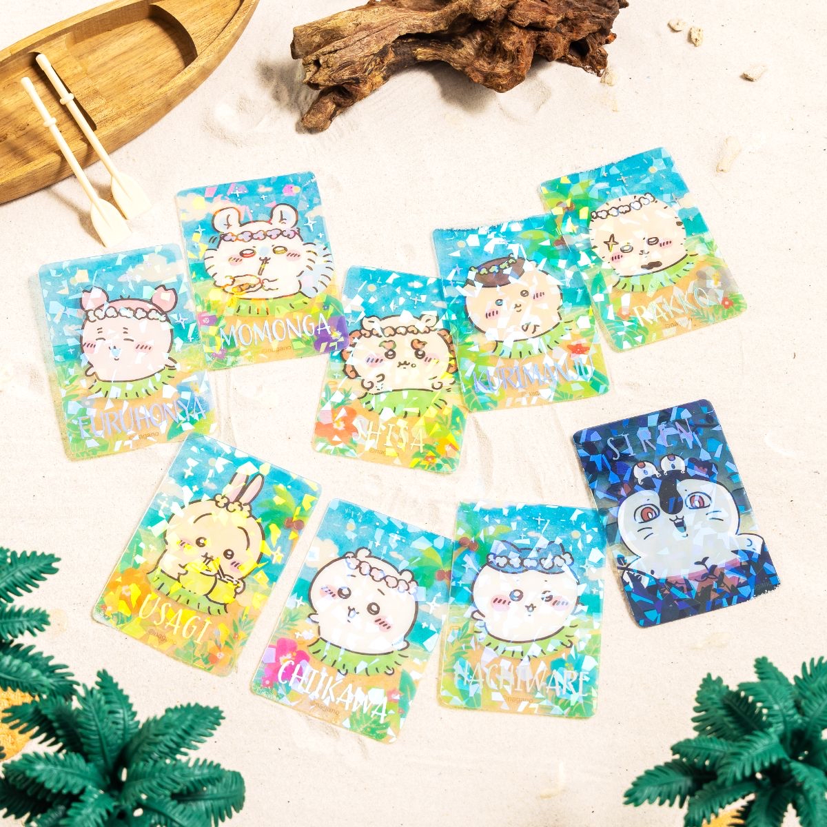 🎀【預訂】 Chiikawa 人魚島的秘密閃卡盲盒