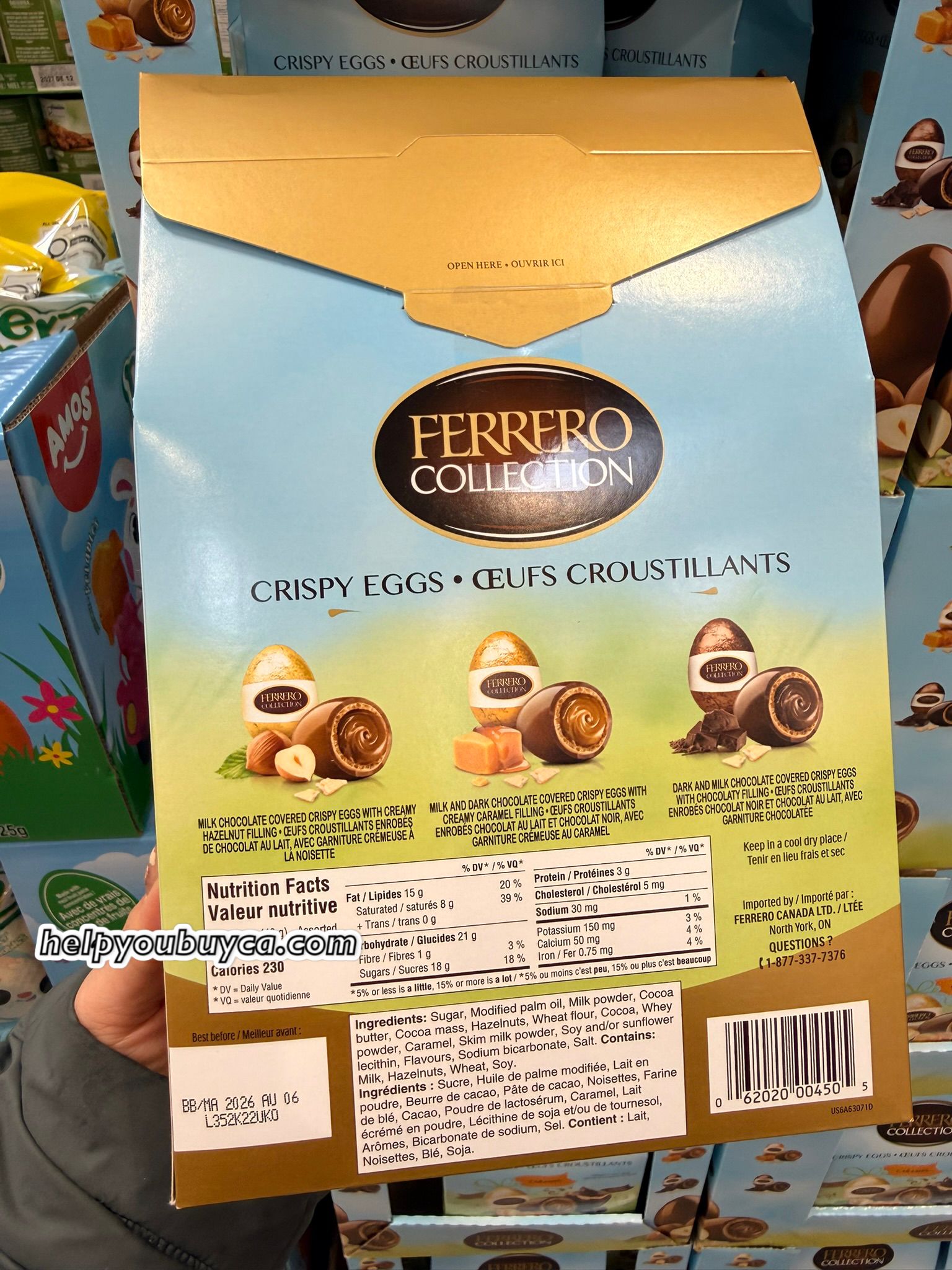 🍫Ferrero Collection金莎朱古力復活蛋500g 