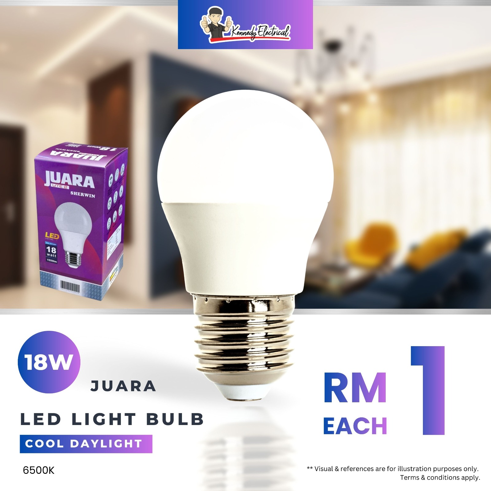 [CNY Add-On Promo Deals] - LED Light Bulb