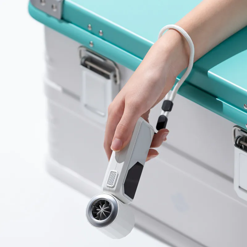 香港行貨 一年保養 ego - HyForce 60° 迷你手提風扇 F03｜無線風扇｜18小時長氣｜2.2萬轉｜LED顯示｜迷你輕巧｜大風壓