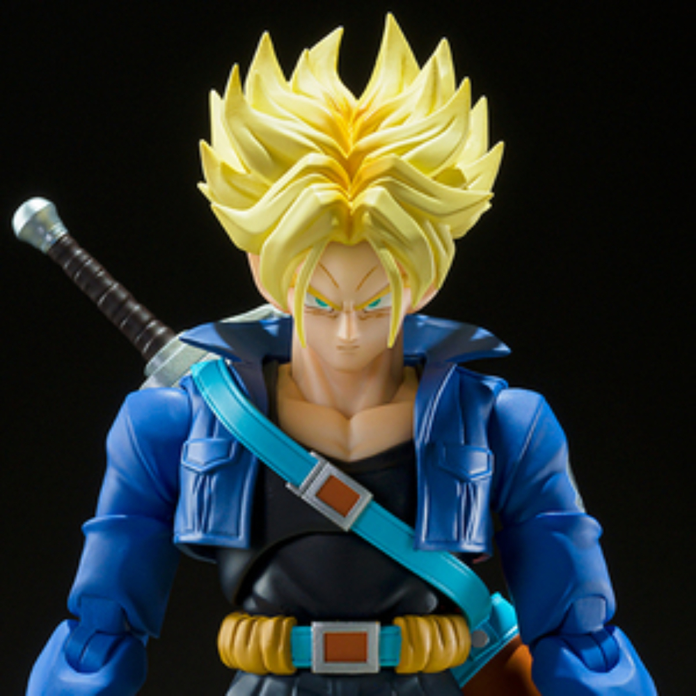 SHF Dragon Ball Z Super Saiyan Trunks Boy From The Future Reissue