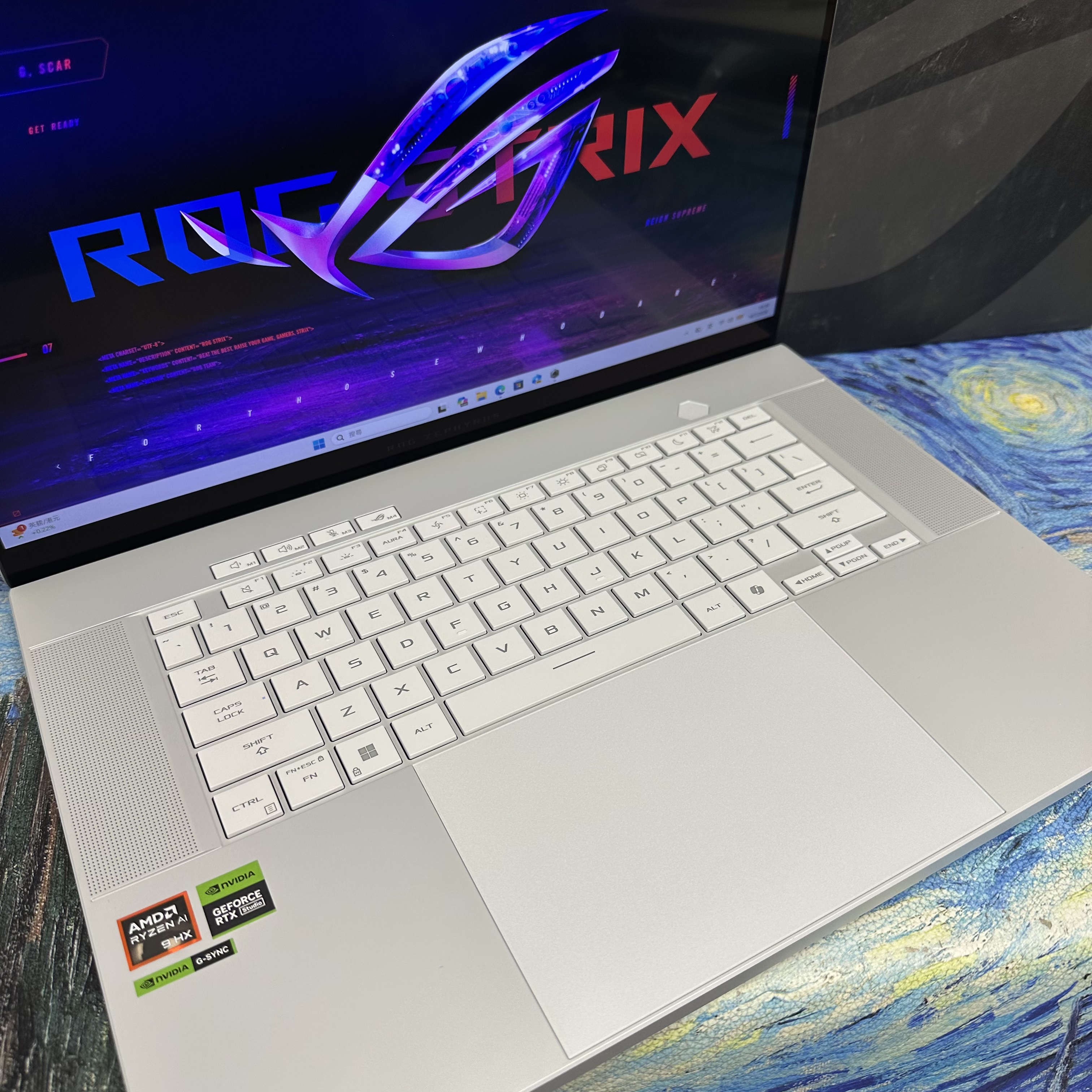 #6028 ASUS  ROG Zephyrus G16 AMD Ryzen AI 9 HX 370w /32GB Ram/1TB SSD /16寸AMOLED 2.5K Mon/240Hz高刷/Ai / Gaming Laptop / Notebook / Laptop / PC / Gaming / Movie / Netflix  / 獨立顯示卡 /  Work / Office