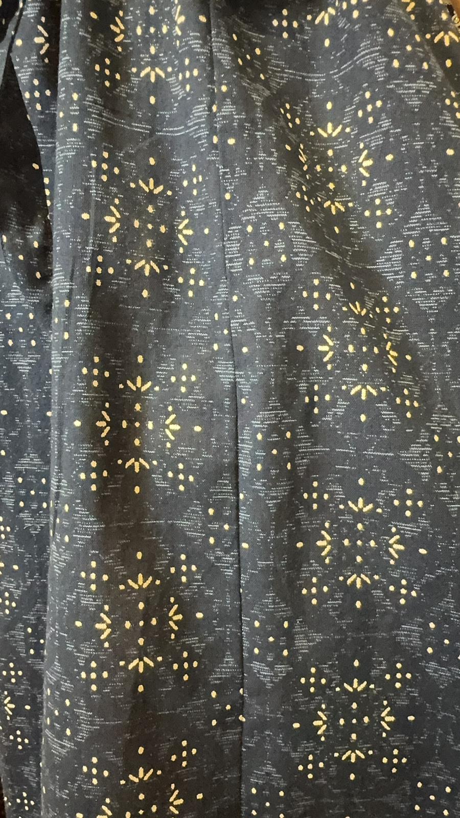 Navy Blue V-neck 43" #1383