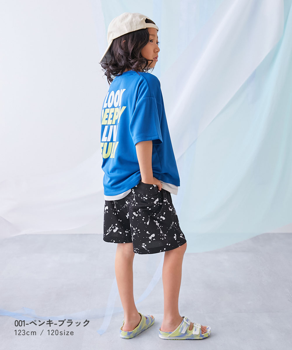 🆕【⭐訂購⭐】🌀 🇯🇵 日本直送🇯🇵 速乾 涼爽 透氣 網眼 潑墨印花短褲［3款選］🌀[ELCA-0285][260430]