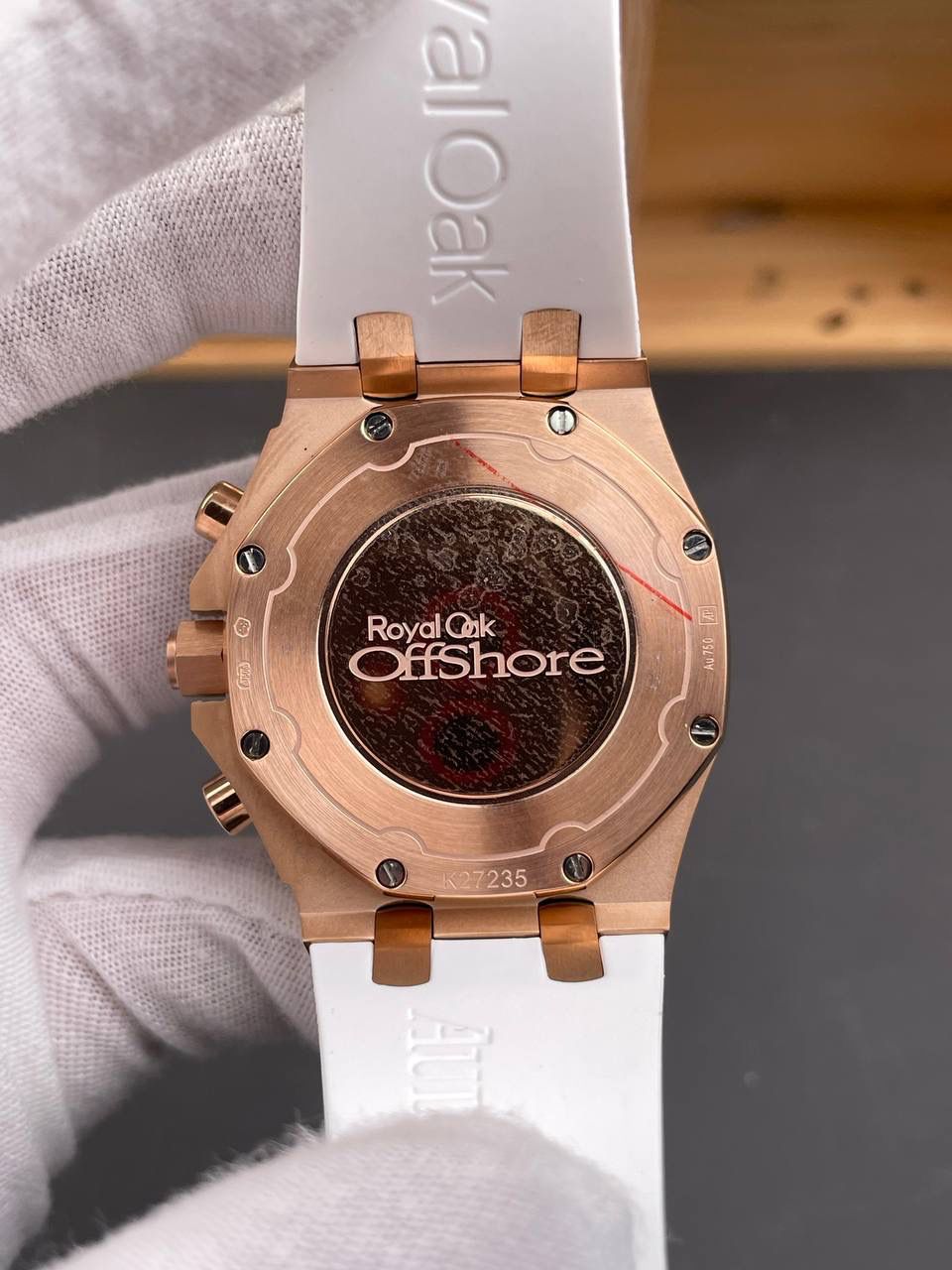 🚀皇家橡树26231 玫金白盘/37mm/7750机💯