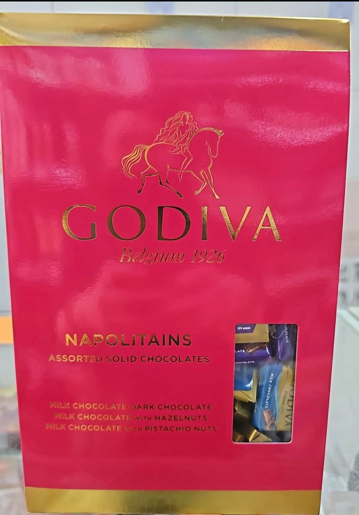 現貨 日本Costco GODIVA Napolitains 朱古力禮盒 320g