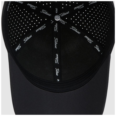 TITLEIST PLAYER TECH CAP  輕爽運動帽- 黑