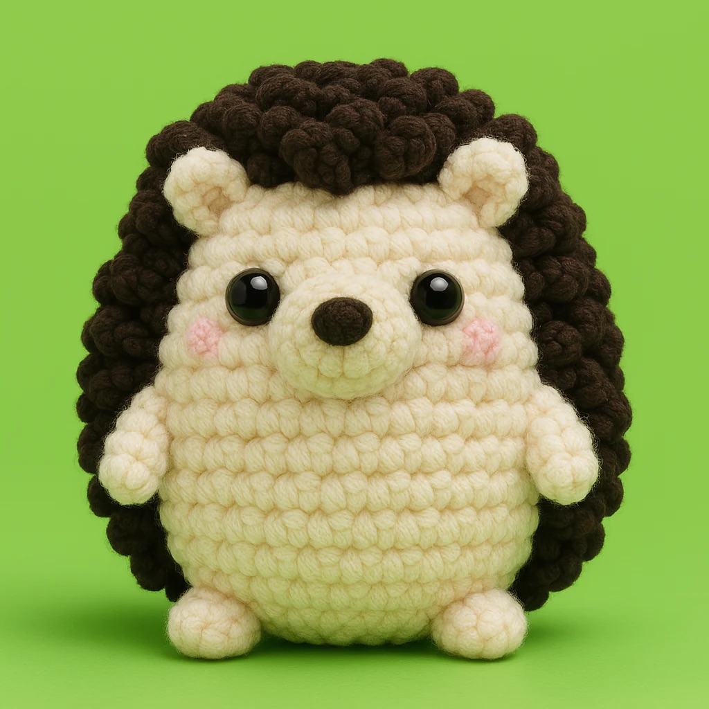 📦訂購 美國代購 Mini Crafts Henry The Hedgehog Crochet Kit DIY 刺蝟鉤針編織裝飾套裝 