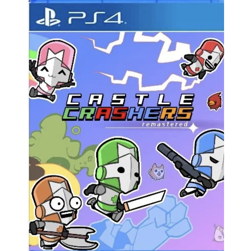 (🔥FLASH SALE🔥) Castle Crashers Remastered Full Game (PS4 & PS5) Digital Download