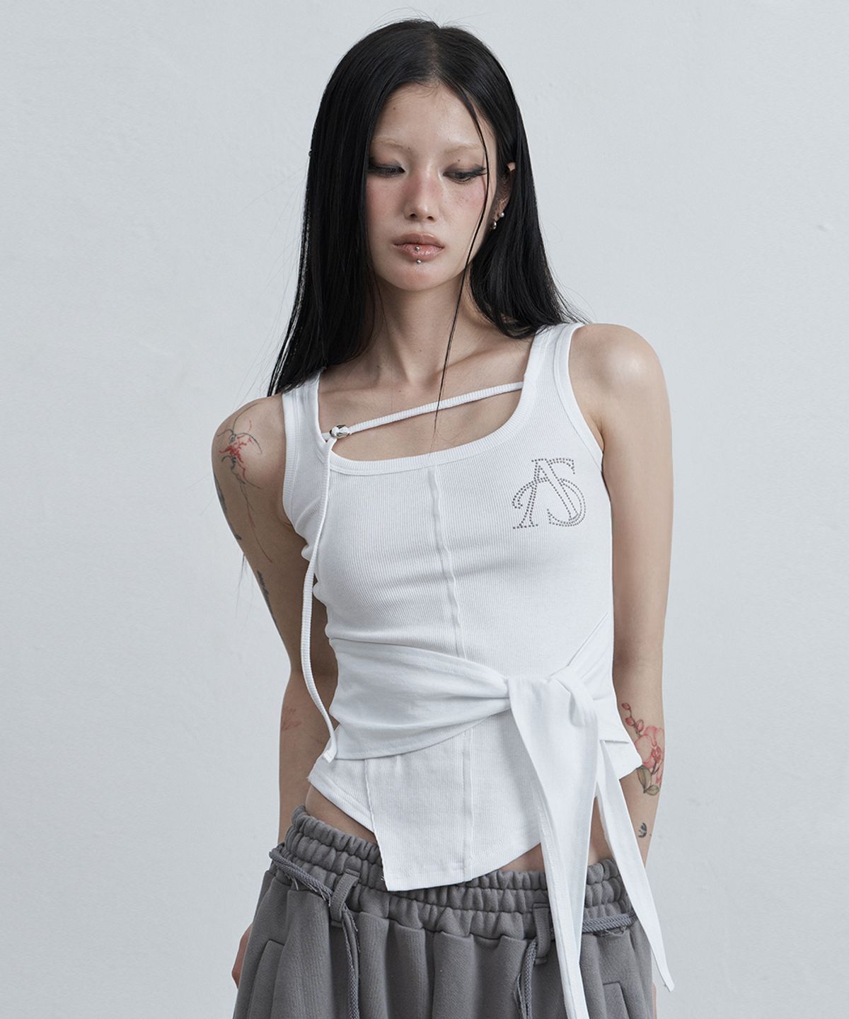 🇰🇷訂購｜asur 26SS｜Wrap Tie Sleeveless 3色