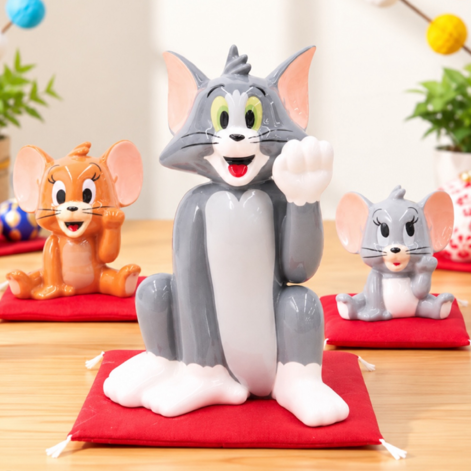 日本預訂📍Tom and Jerry招財貓造型擺設