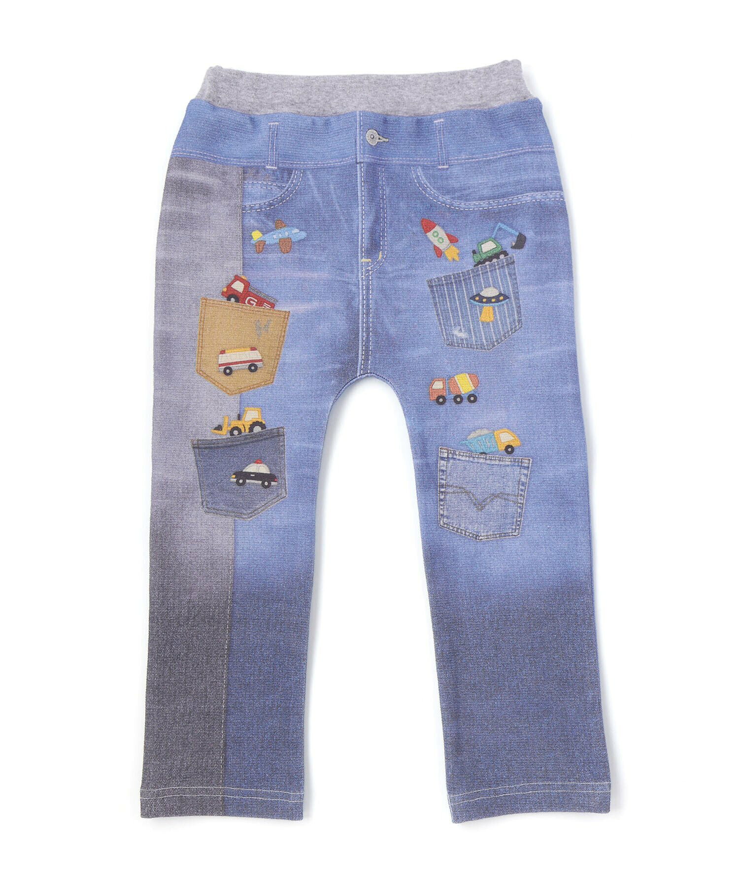 🆕【⭐訂購⭐】🇯🇵日本直送🌀米蘭羅紋 印花 牛仔8分褲［3款選］🌀 [ELBA-0179][260308]