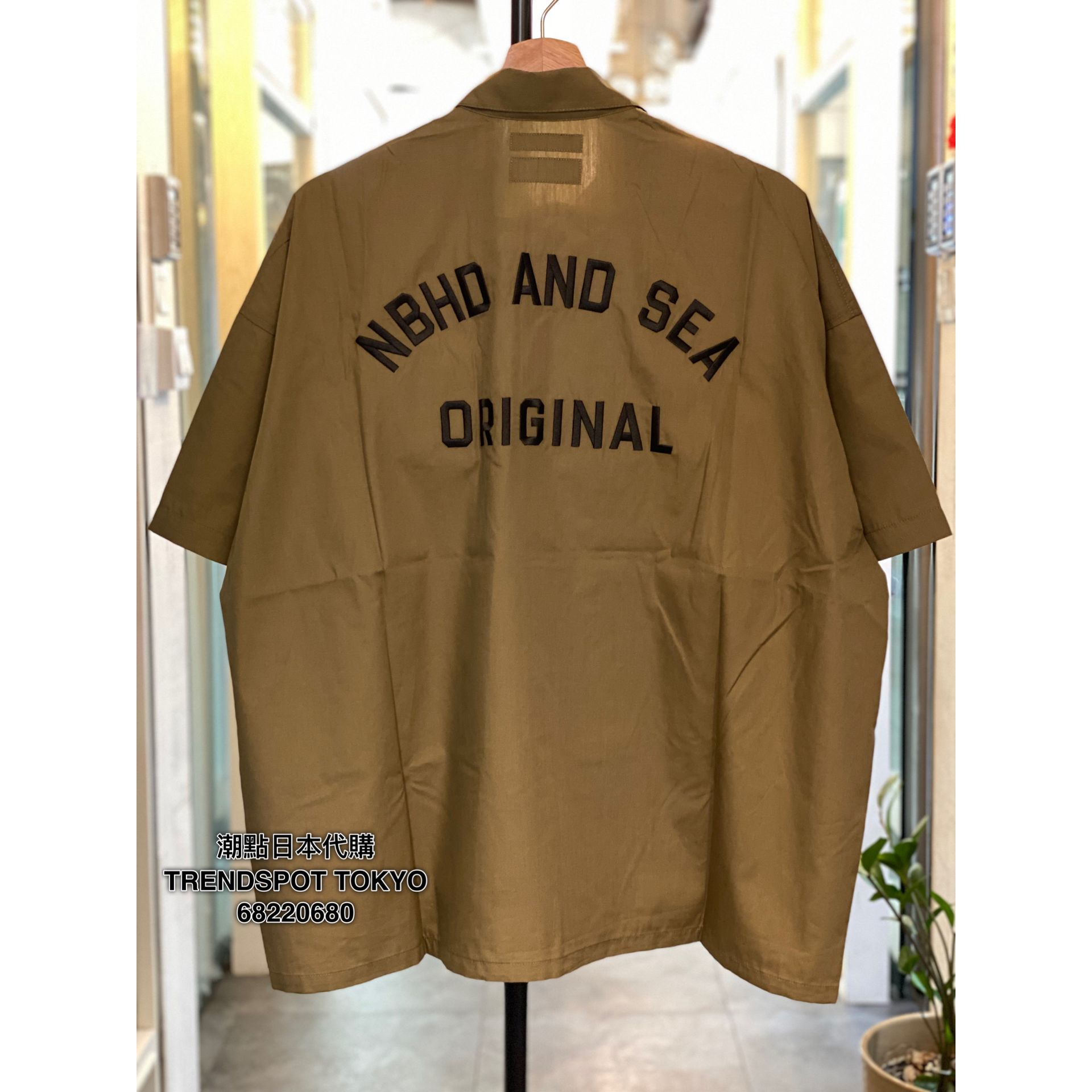 NEIGHBORHOOD X WIND AND SEA WORK SHIRT / (221FRWSN-SHM01S