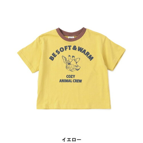 🆕【⭐訂購⭐】🇯🇵  日本直送🌀撞色領口 動物學院風 短袖Tee［5款選］🌀[ELCA-0213][260424]