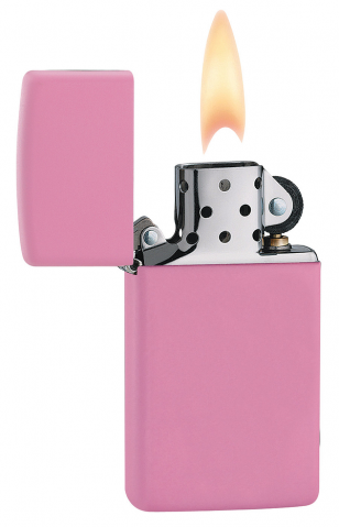 Zippo 窄版粉紅啞漆 1638  防風打火機 | ZIPPO 指定授權經銷商 |美國製造 | 收藏