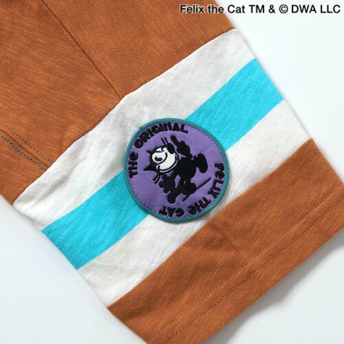 🆕【⭐訂購⭐】日本直送 🇯🇵🌀#FelixtheCat 徽章刺繡 鬆身tee［3款選］🌀 [ELBA-0117][260315]