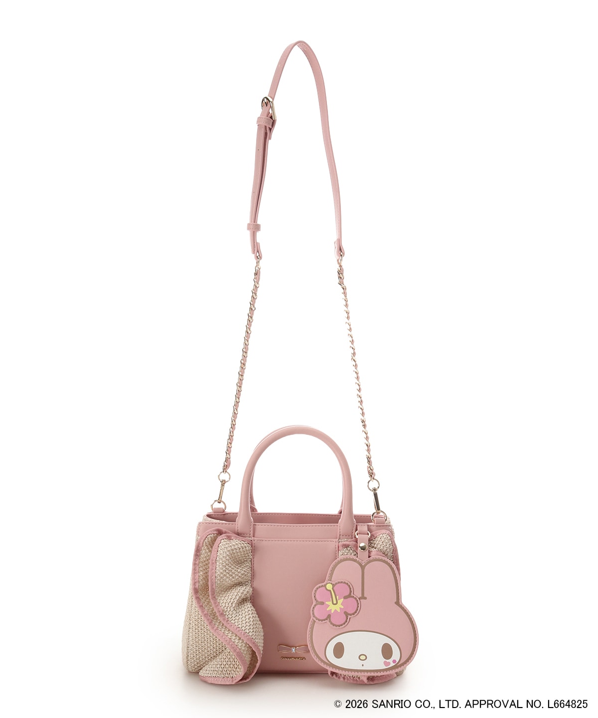 🆕【⭐訂購⭐】 🌀SAMANTHAVEGA x #Sanrio 2-WAY 荷葉邊籃子包［2款選］🌀[ELGD-0002][260801]