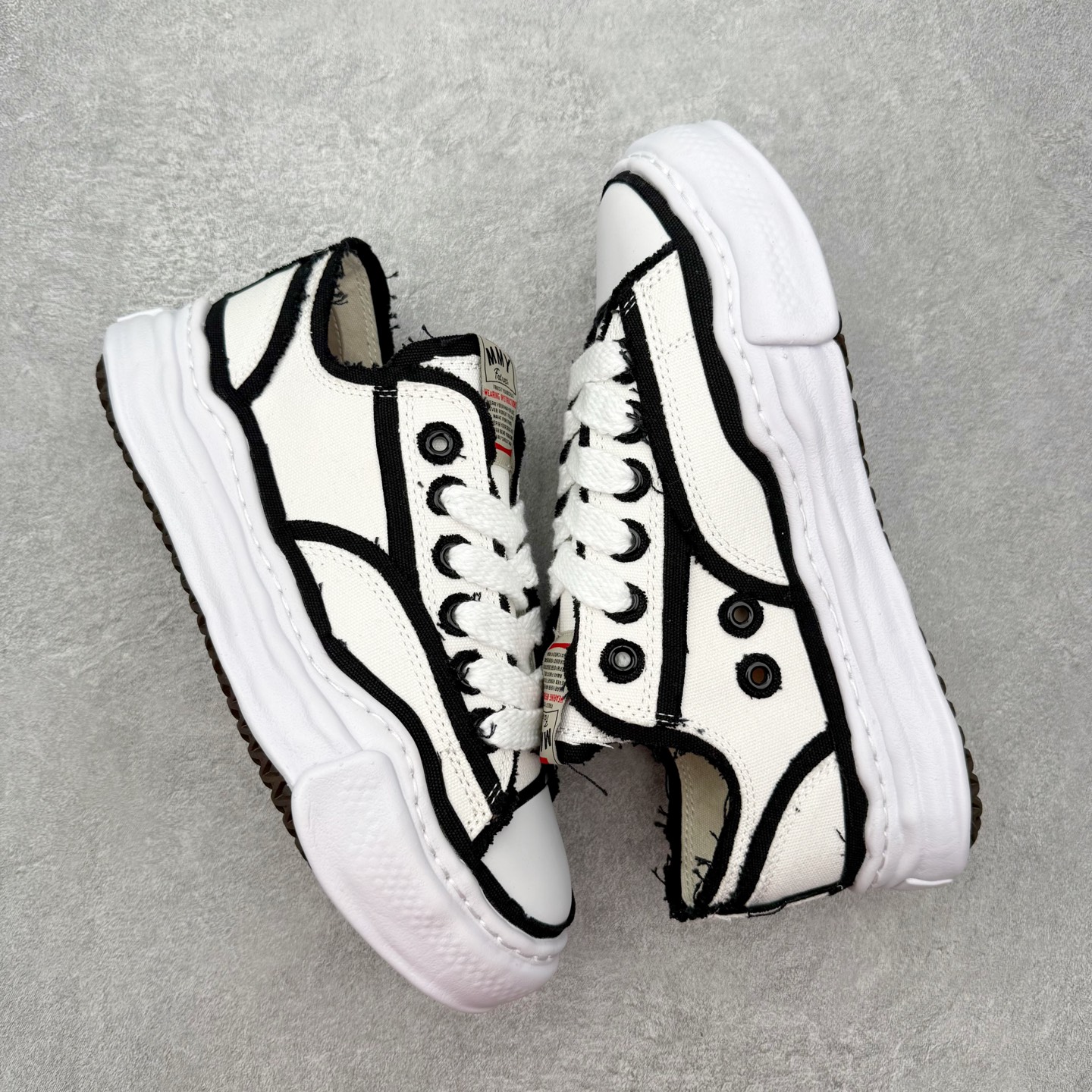 Maison Mihara Yasuhiro MMY "Peterson" OG Sole Canvas Low-top Sneaker