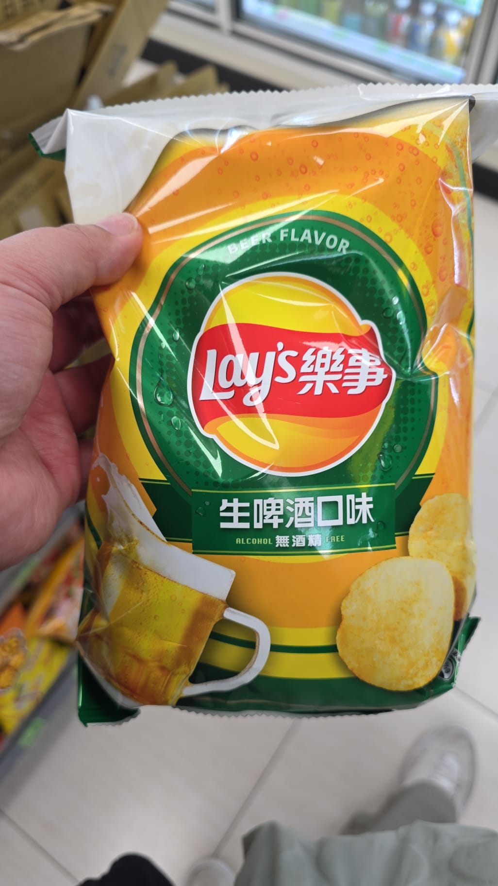 lay's 生啤酒口味