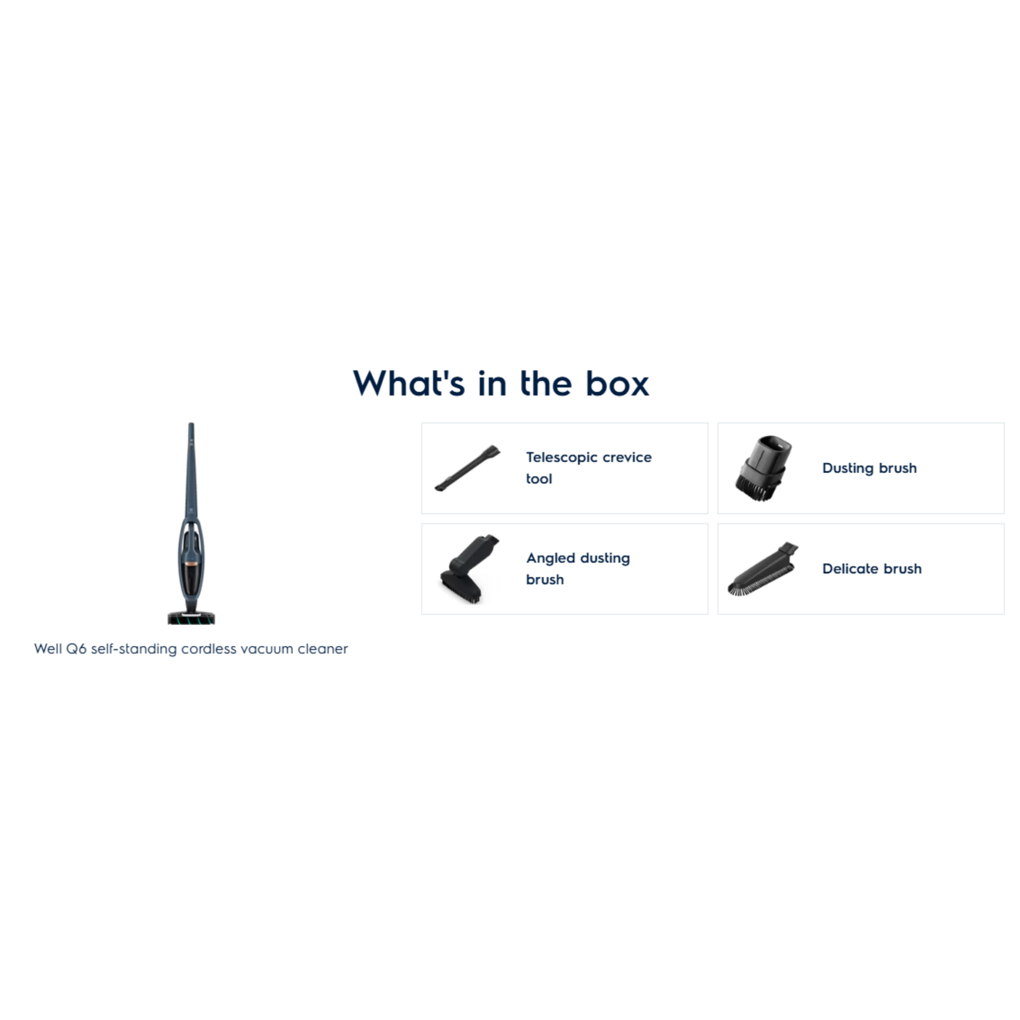 Electrolux Well Q6 2-in-1 Cordless Vacuum Cleaner (WQ61-1OGG)