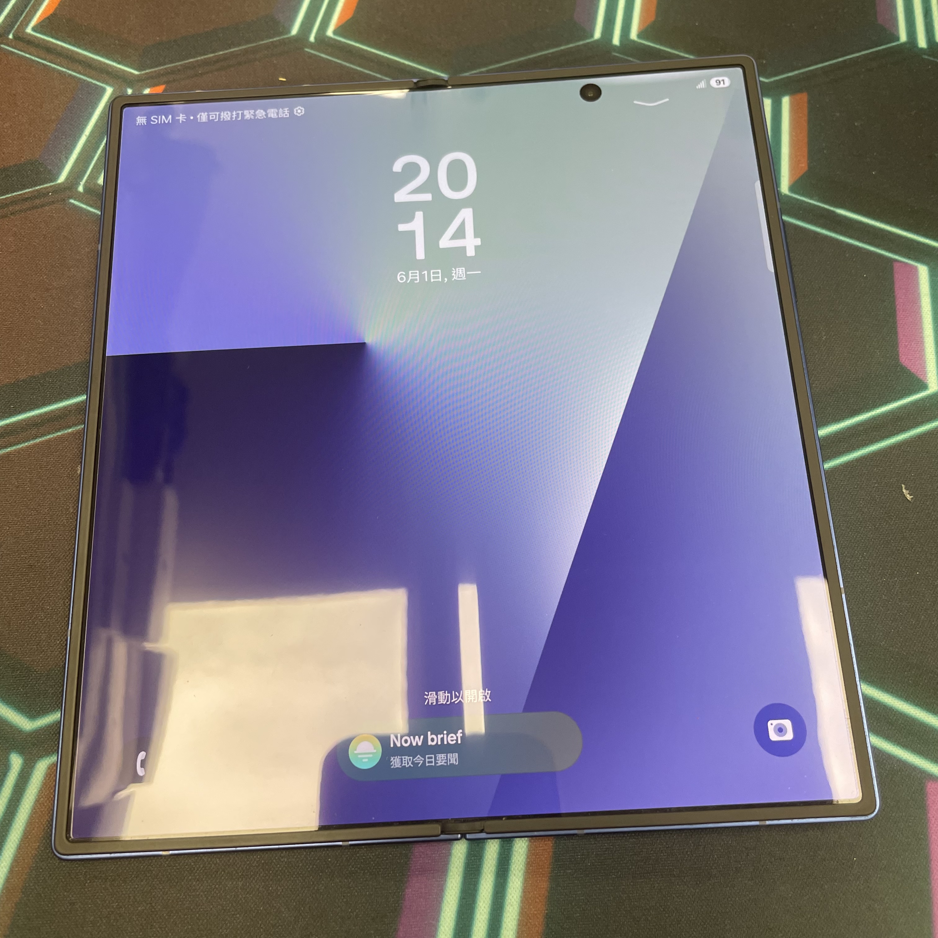 *6809 Galaxy Z Fold 7 勁靚機 16+1TB 藍色 blue
