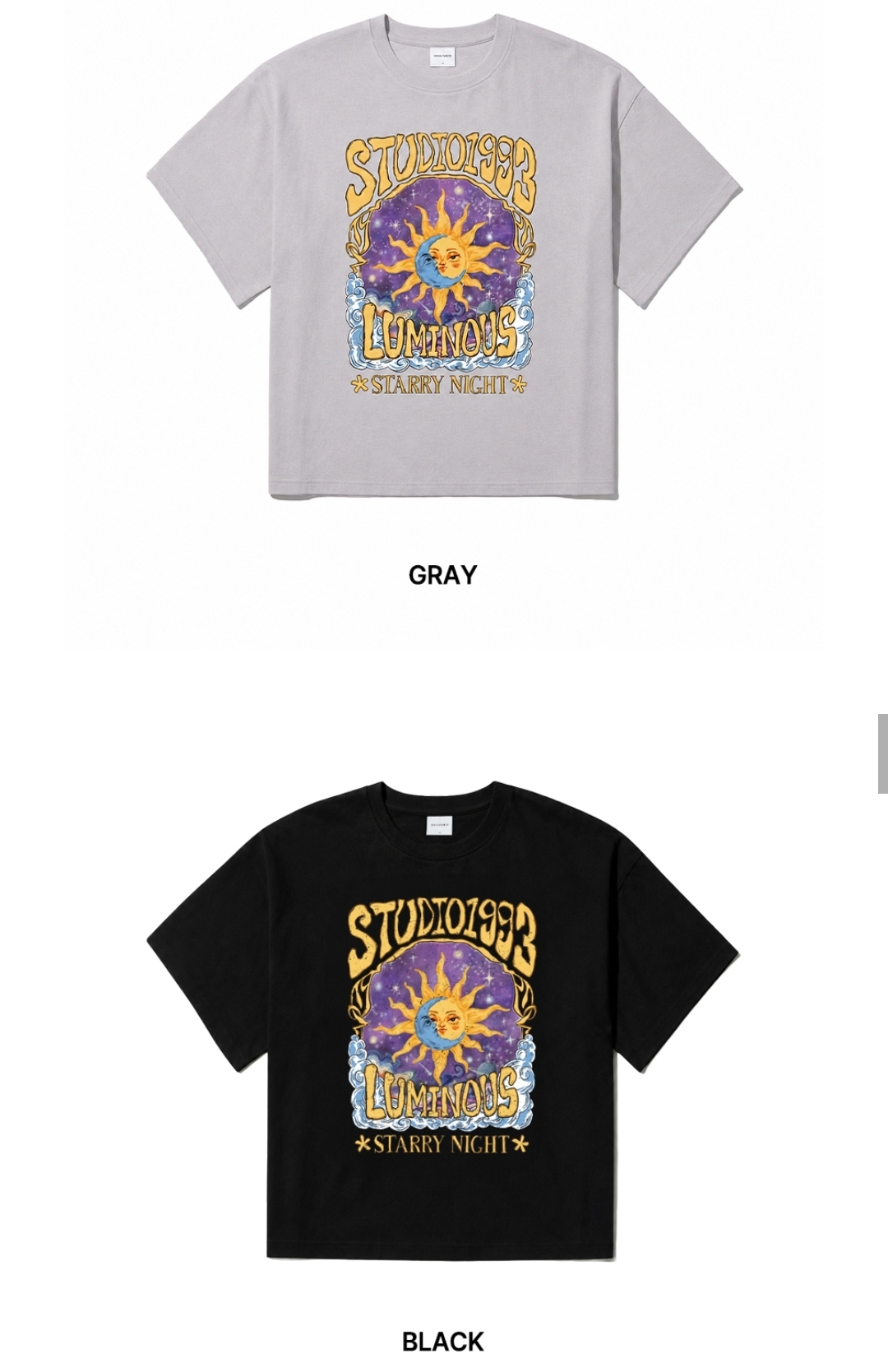 [惠利Pick] 1993 Studio Tarot Graphic Overfit T-Shirt
