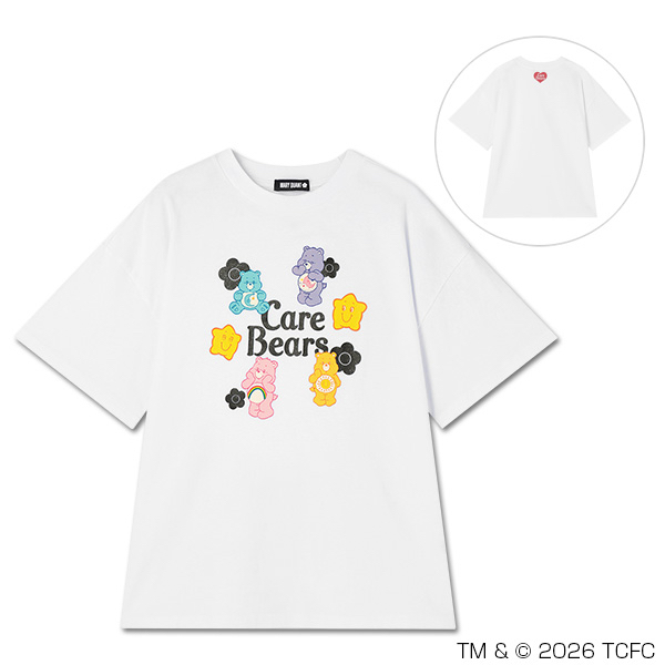 🎀【預訂】MARY QUANT x Care Bears Logo Big T-shirt W