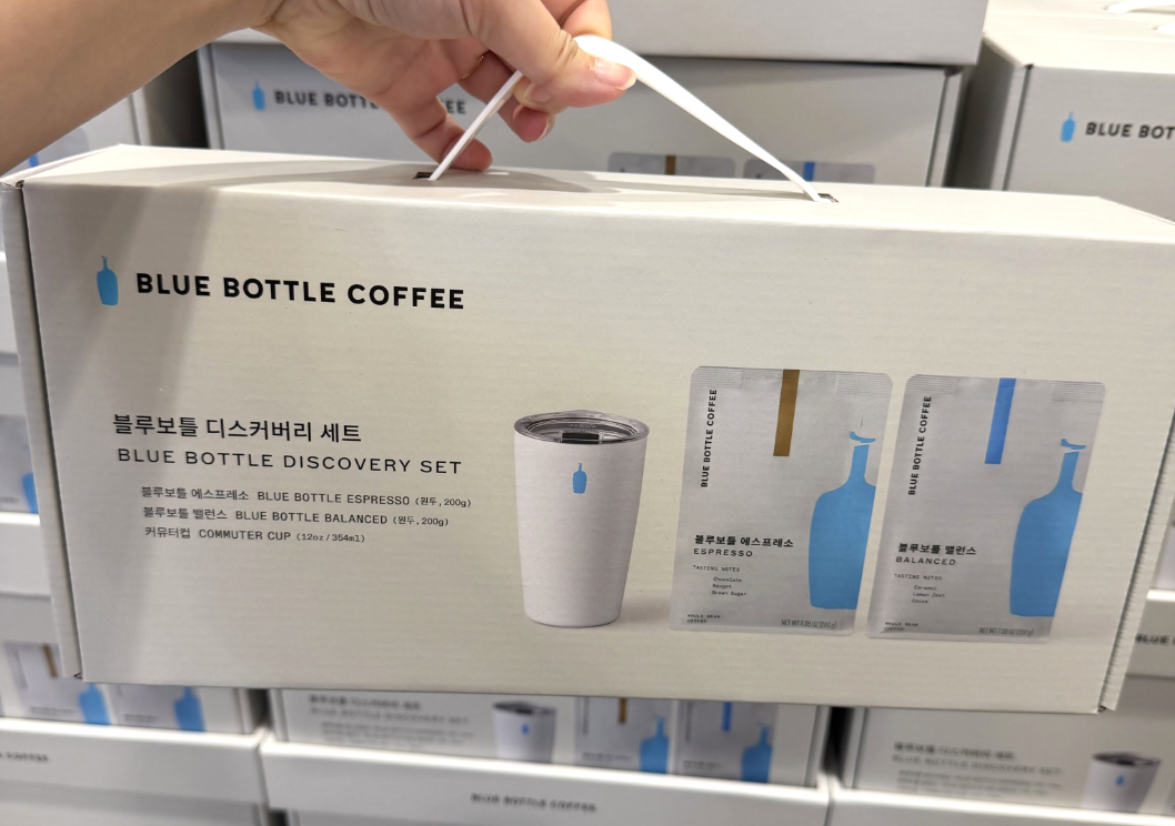 中秋禮盒｜韓國限定 Blue Bottle Coffee 2款咖啡豆+ 保溫杯 禮盒套裝｜Discovery Gift Set 