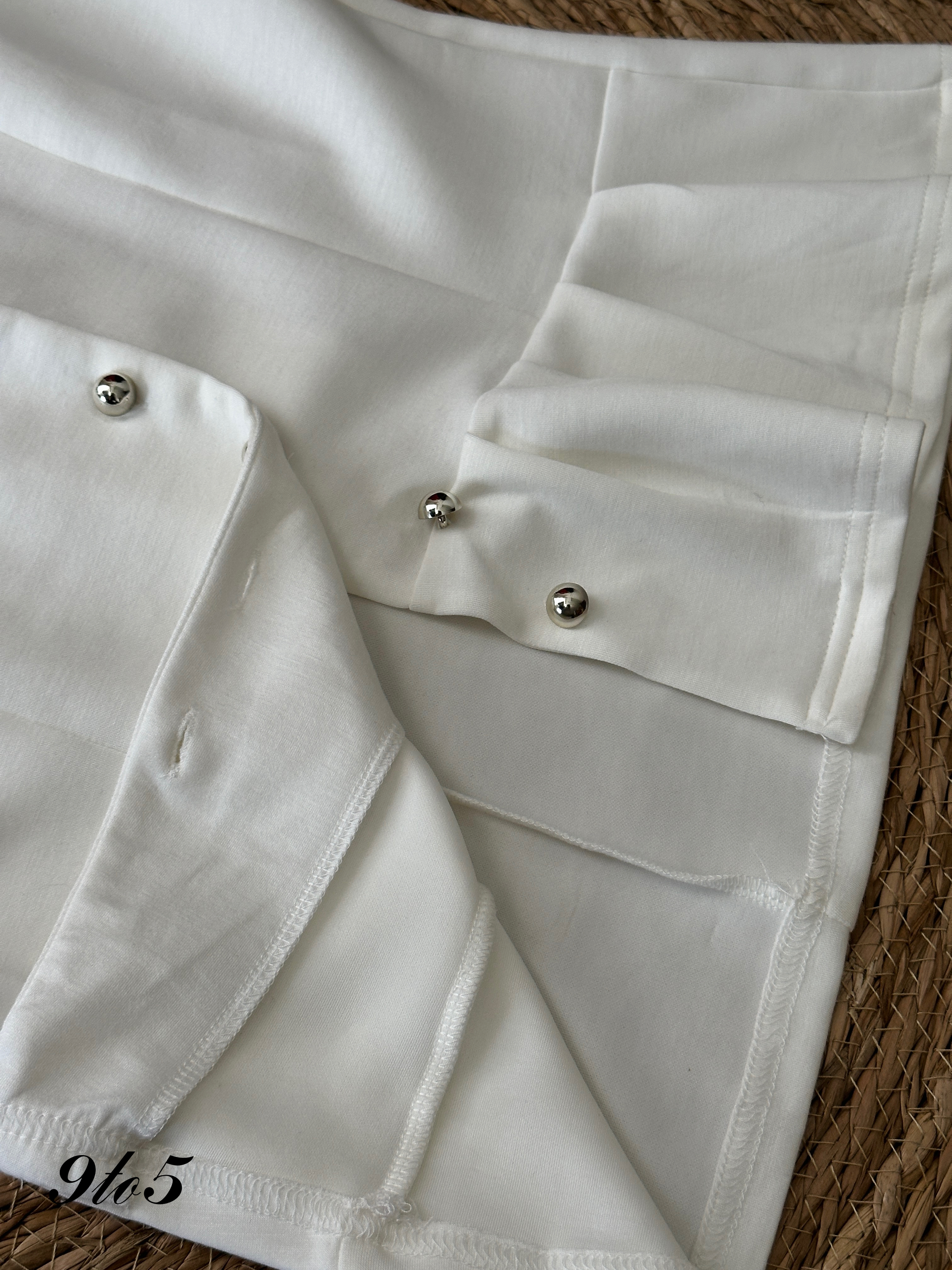 T3944 V Neck Side Pleated Top - 3 Colors