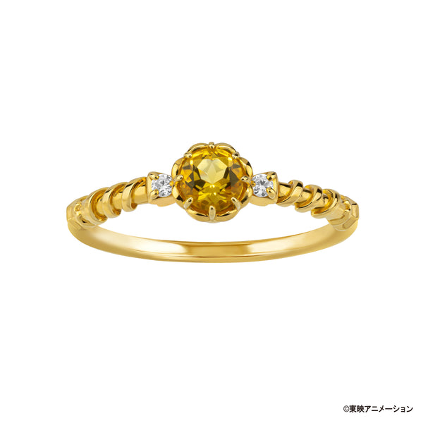 小魔女DoReMi 甜美波龍 造型 戒指 18K Coating Ring｜Ojamajo Doremi X tufave 飾品系列【預購】(26D79-P)