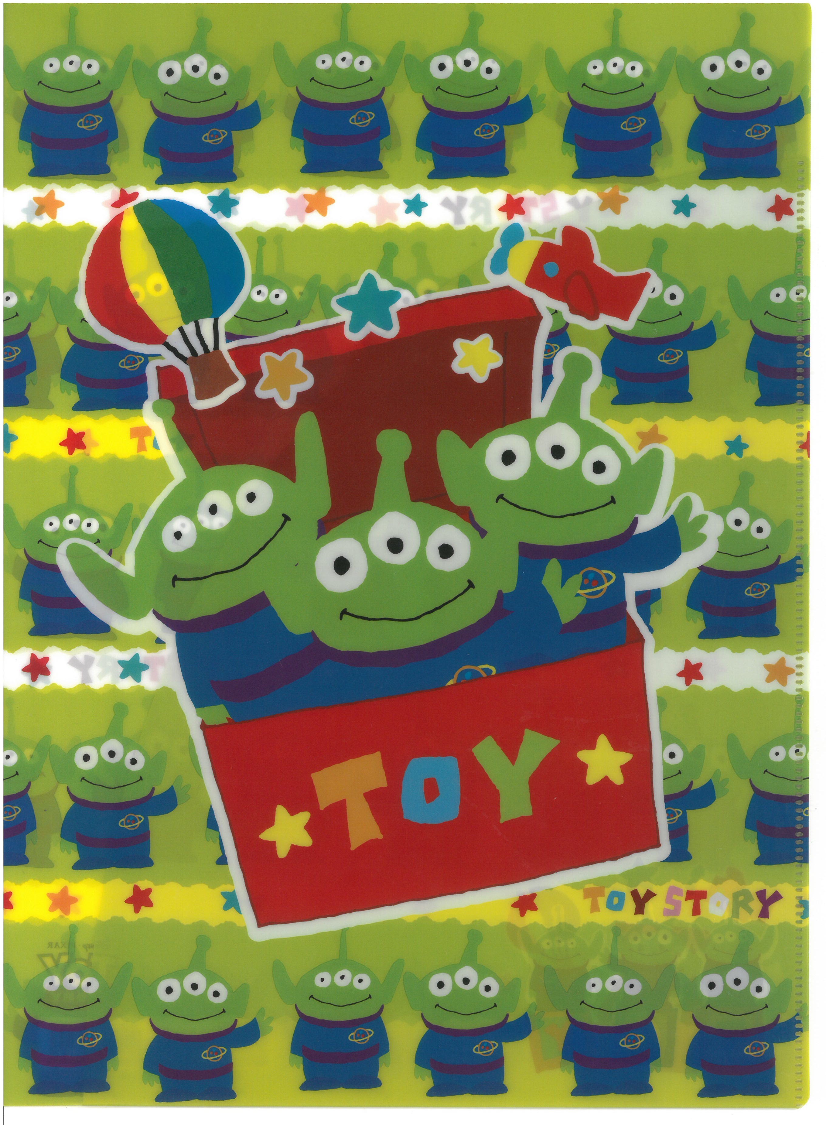 Toy Story 三眼仔A4雙開文件夾 TS (S2147980/1)