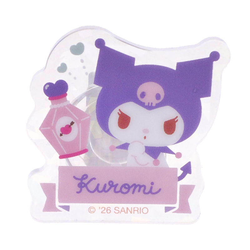 Kuromi Acrylic Clips Set (2Pcs/ Set) 文件夾子套裝 (2個)