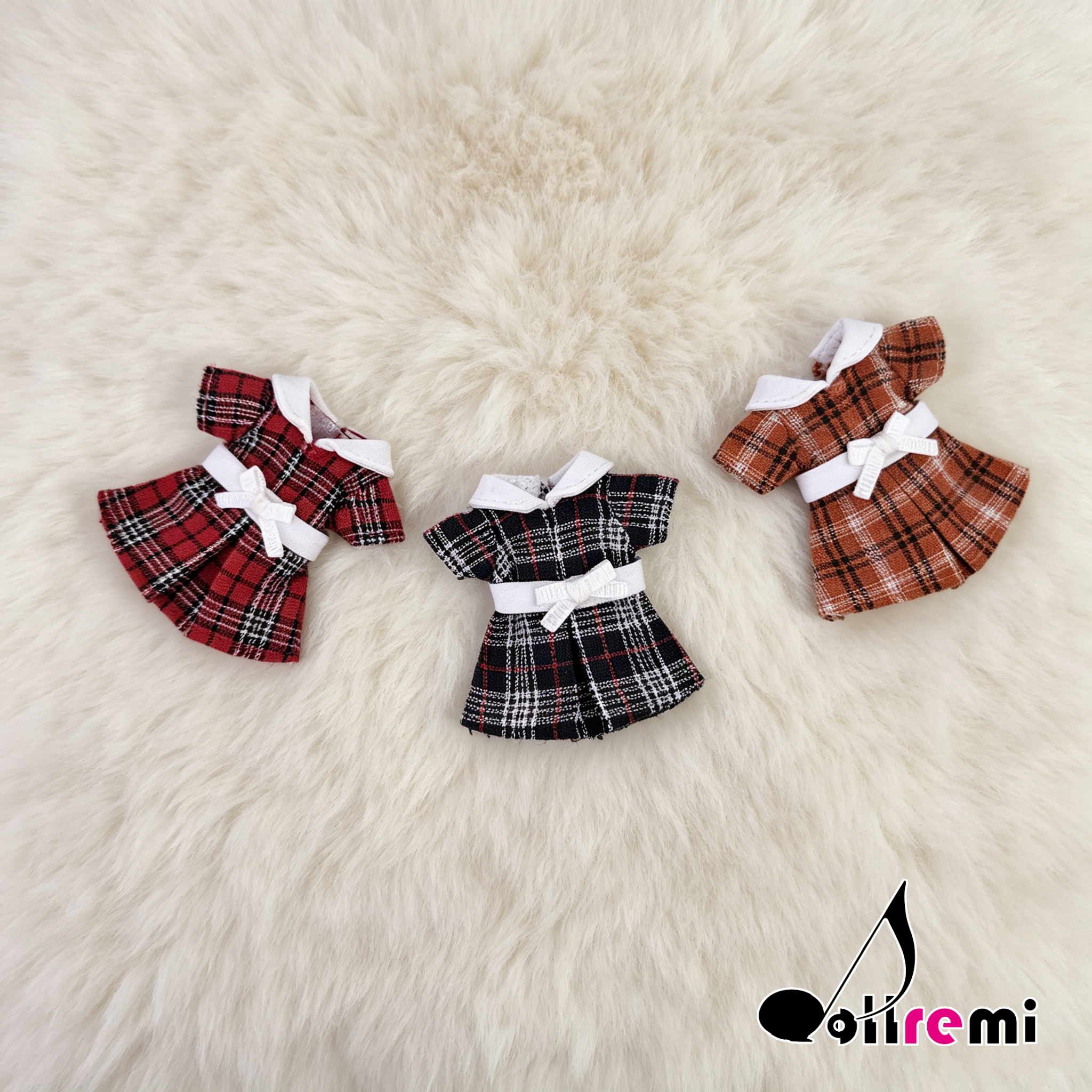 【dollremi】(OB0889) 格子連身裙 Plaid Dress