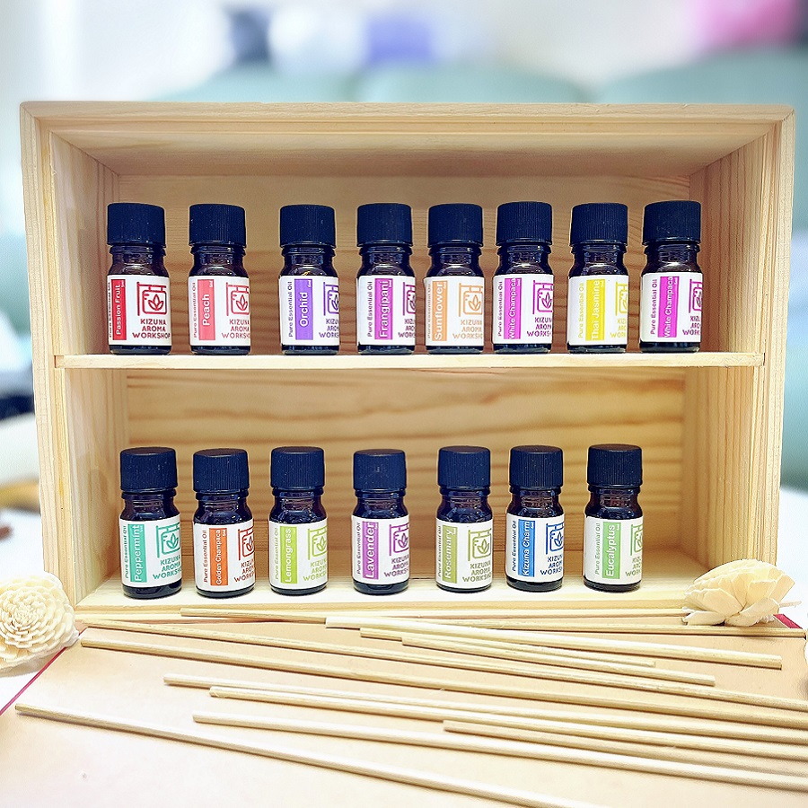 【泰國製】Kizuna 100%純香薰精油 - 檀香精油 (5ml)