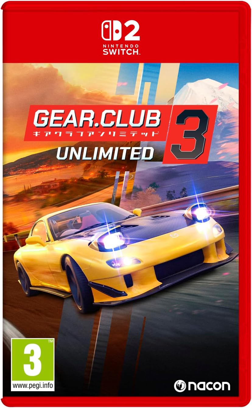SW2 極速俱樂部 無限3 : Gear Club Unlimited 3  中/英/日文  (英文封面) SW2-0250