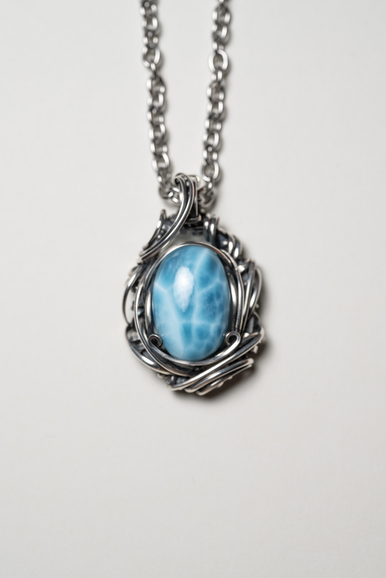 WAS 拉利瑪頸鏈 - Larimar Pendant
